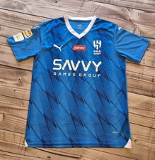 AlHilal Men's Football Puma Jersey Shirt Size Medium Neymar Jr #10 Saudi Arabia 