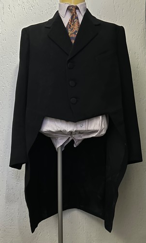 Men edwardian 1900s - 1900s, black