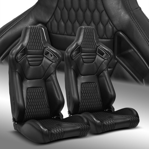Reclinable black pvc leather - reclinable,