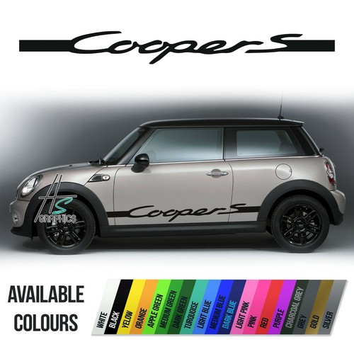 Mini cooper side skirt - side,