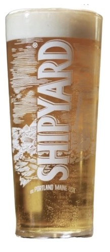 Shipyard half pint glasses - 4,