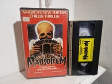Mausoleum -  Pre Cert VHS Big Box Videospace Ex Rental Horror