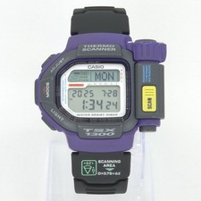 CASIO TSX-1300 THERMO SCANNER 100M WR VINTAGE DIGITAL WATCH JAPAN 1994