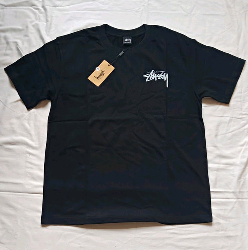 Stussy men black - black, crew