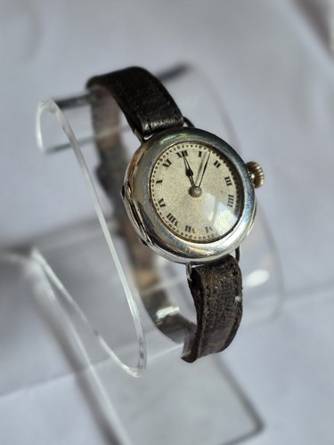 Military rolex ww1 - era, silver