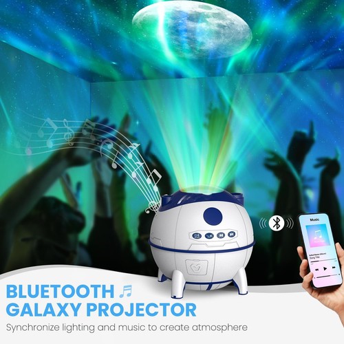 Galaxy projector with music - projector,