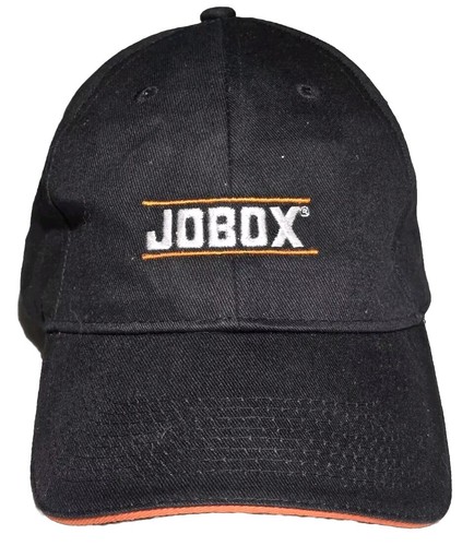 Jobox black unisex strap back - black,