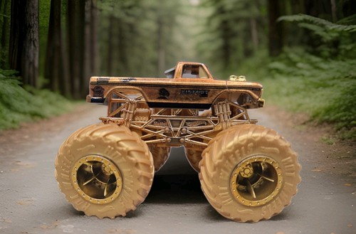 Hot wheels bigfoot monster - hot,