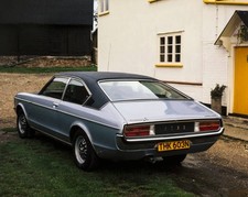 Ford Granada Ghia Coupe Automotive 1974 January 01 1974 Old Photo 1