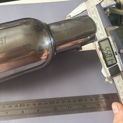 Exhaust resonator pipe - exhaust,