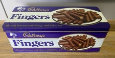 Vintage Cadburys Biscuit Tin Cadburys Fingers Empty