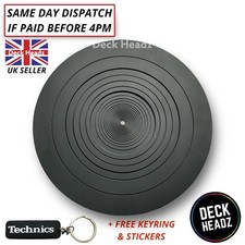 12" Rubber Turntable Slipmat 3mm Universal Technics Stanton Pioneer Slip Mat