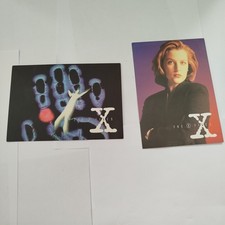 X-Files post cards (Aura & Dana Scully) New.