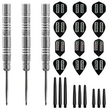 21g 90% Tungsten Darts Barrels, + stems flight pack 4 sets flights 3 sets stems