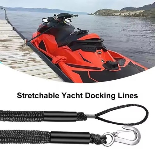 Kayak bungee dock line - kayak, mooring