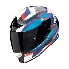 Scorpion Exo-491 Abilis Motorcycle Helmet (Black/Blue/Red) Size:M(57)