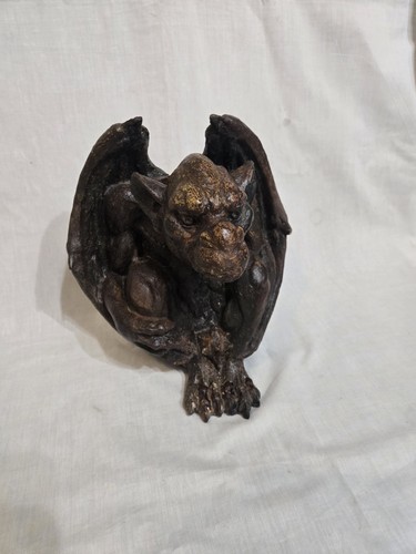 Vintage gargoyle stone - gargoyle,