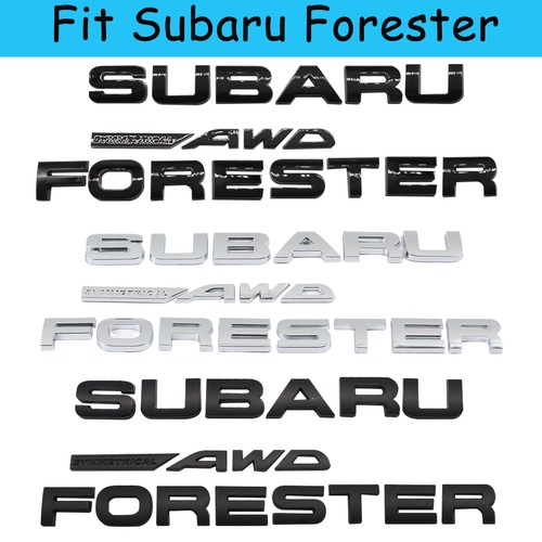 Chrome black for forester awd - for,