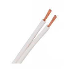 QED 79 Strand Speaker Cable OFC High Grade Copper Award Winning - 10m - White