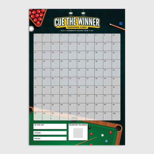 Fundraising scratch cards a5 - cards,
