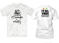 Reggae T-Shirt Jah Rastafari Haile Selassie Yellowman Vybz Kartel Congo Natty