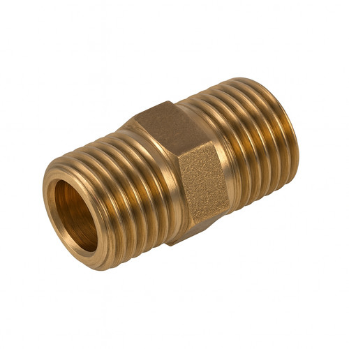 Pack bsp brass hexagon - pack, 1/4"
