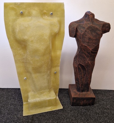Sculpture latex rubber mould - sculpture,