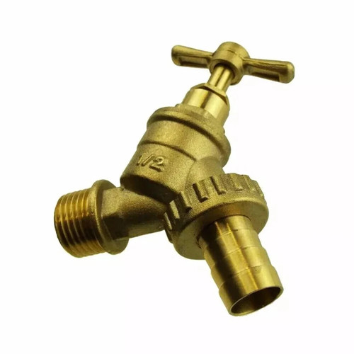 Brass outdoor garden tap - garden,