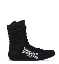 Lonsdale Contender Boxing Boots Black UK 6 EUR 39 US 6.5Y *REFCRS43