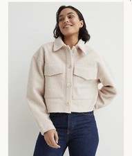 H and M Teddy Boucle jacket