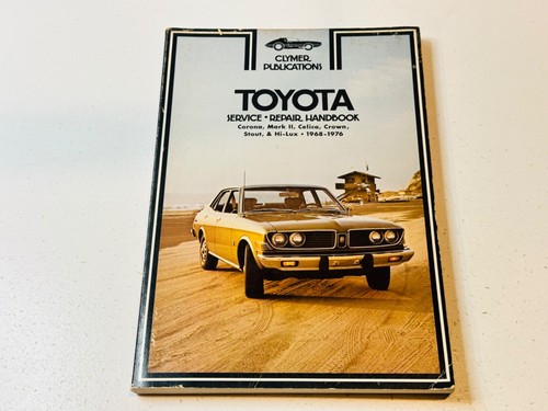 Vintage toyota service repair - toyota,