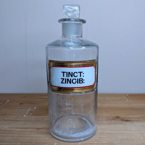 Antique apothecary bottle - apothecary,