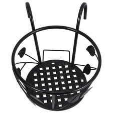  Balcony Hanging Flower Pot Holder Hanging Planter Stand Metal Plant Pot Holder