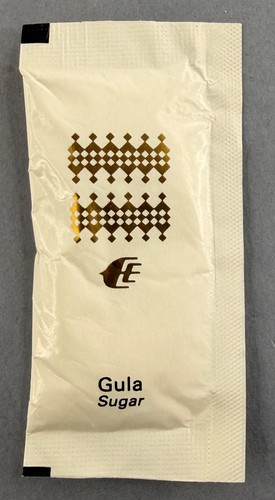 Malaysia airlines sugar packet - malaysia,