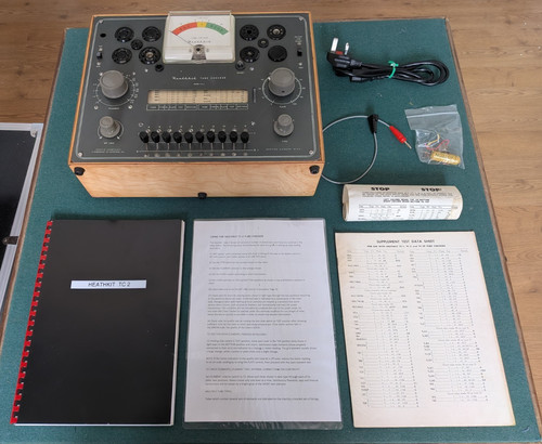 Heathkit tube valve - heathkit, tc-2
