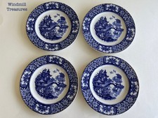 4 OLDE ALTON WARE BLUE & WHITE