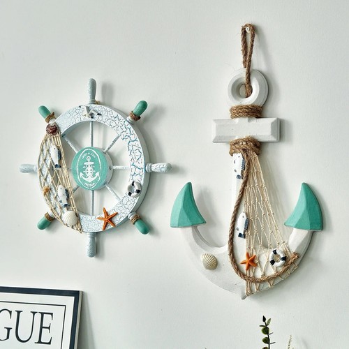 2pcs mediterranean wooden - 2pcs,