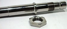 BSA 37-2057 Front wheel spindle Stainless TR6 T100 T120 T150 A50 A65 CPC Triumph