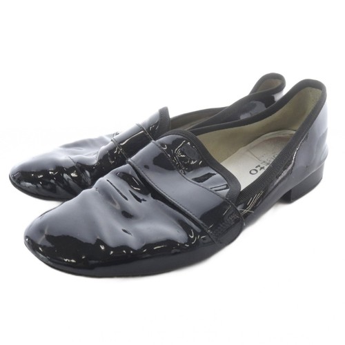 Repetto enamel flat shoes - enamel,