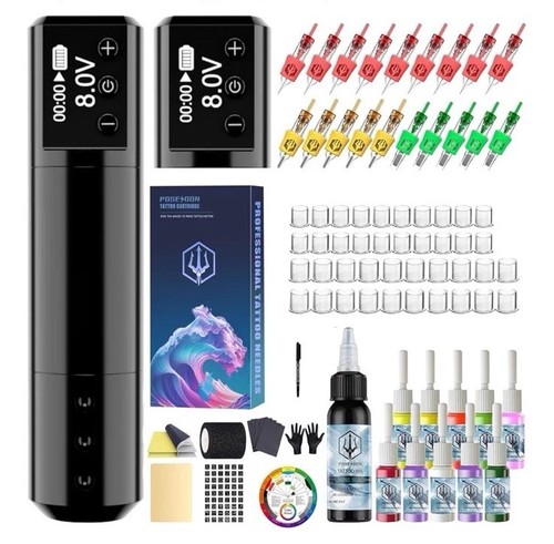 Poseidon cordless tattoo - poseidon,