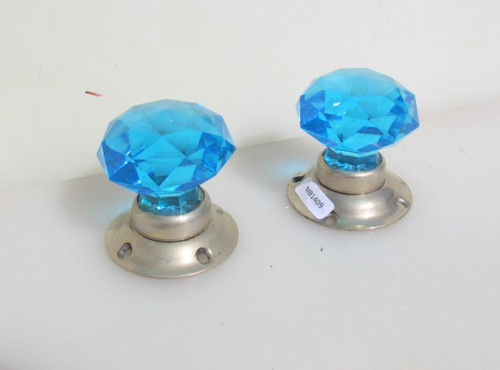 Vintage door knobs handles cut - vintage,