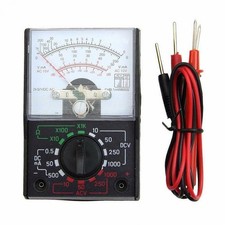 Analog Multimeter Voltmeter Ammeter Ohmmeter Tester Meter OHM Volt AC/DC