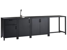 Outdoor Kitchen Set with Sink