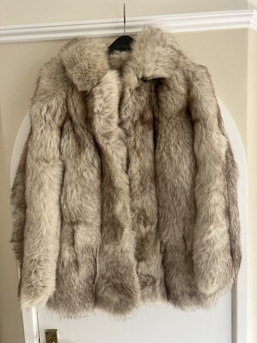 Vintage fox fur coat hat - vintage,
