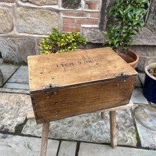 Vintage Storage Chest  Wooden