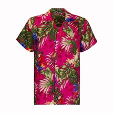 MENS HAWAIIAN SHIRT STAG BEACH