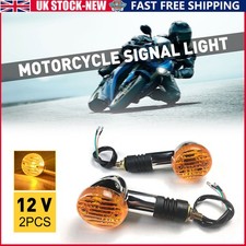 2pcs Amber  Bullet Motorcycle