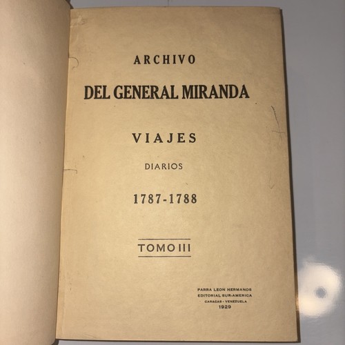 Archivo del general miranda - archivo,