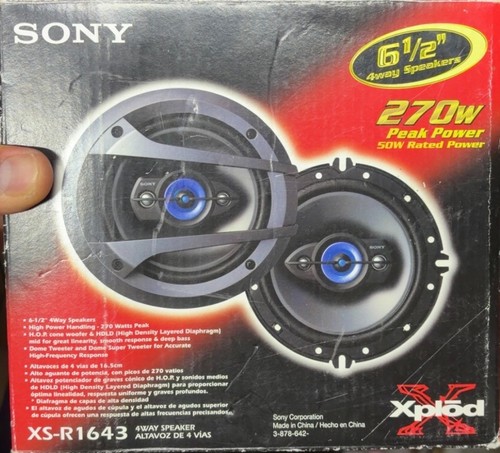 Sony xplod r1643 270 - watt, 6