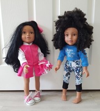 2 x DESIGN A FRIEND DOLL
